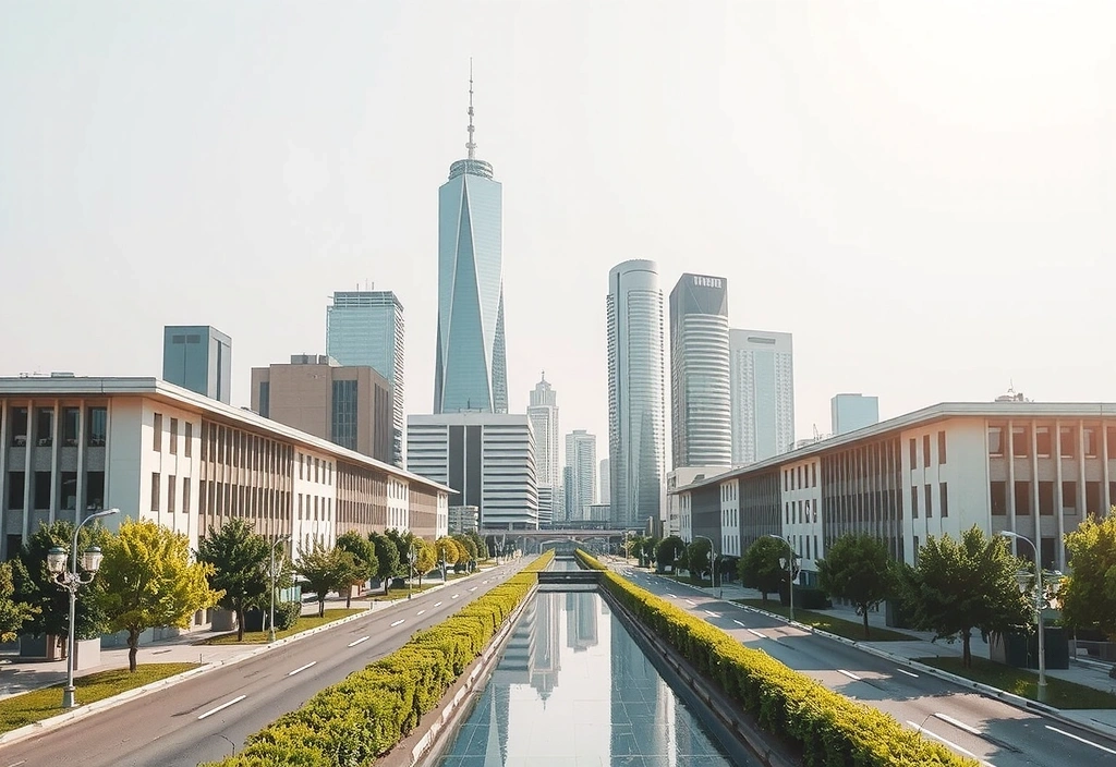 Vize CleanSolutions, futuristické čisté město